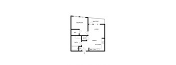 bedroom floor plan | apartments for rent in brookhaven ga | the mille brook