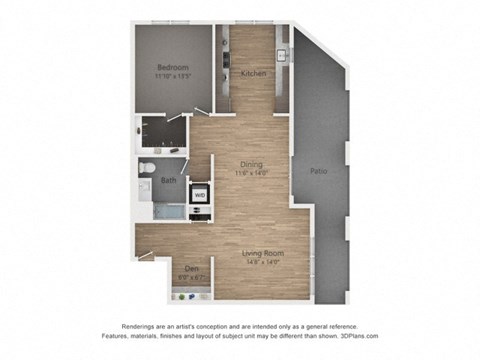 1030 Castro Street Studio-3 Beds Apartment for Rent - Photo Gallery 68