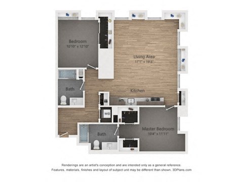 1030 Castro Street Studio-3 Beds Apartment for Rent - Photo Gallery 80