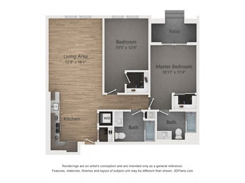 1030 Castro Street Studio-3 Beds Apartment for Rent - Photo Gallery 87