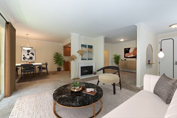 Spacious, bright living area with sliding glass door and plenty of room to unwind - Photo Gallery 12