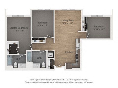 1030 Castro Street Studio-3 Beds Apartment for Rent - Photo Gallery 88