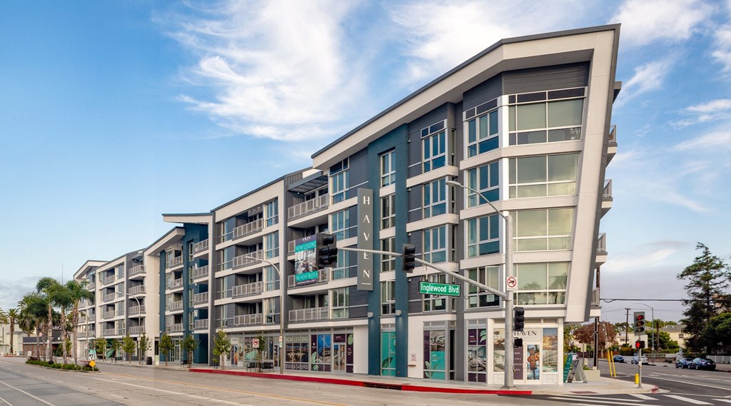 Exterior with view of unit patios