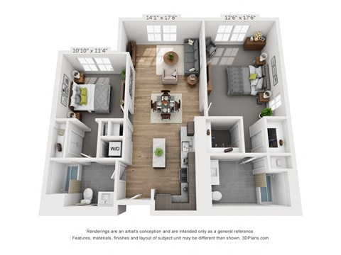 1030 Castro Street Studio-3 Beds Apartment for Rent - Photo Gallery 83