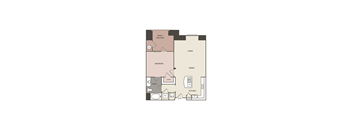 bedroom floor plan | luxury apartments in towson md | the mille brookhaven apartment