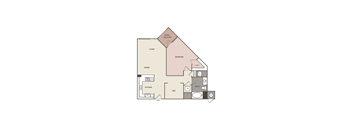bedroom floor plan | the mansions on the park