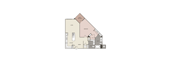 bedroom floor plan