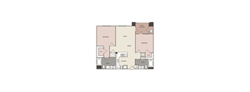 bedroom floor plan | the mansions on the park