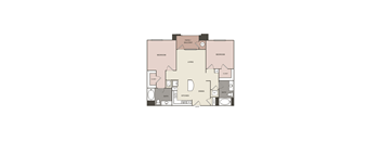 bedroom floor plan