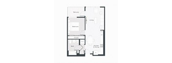 bedroom floor plan | apartments in garland tx | the mille brookhaven apartment homes