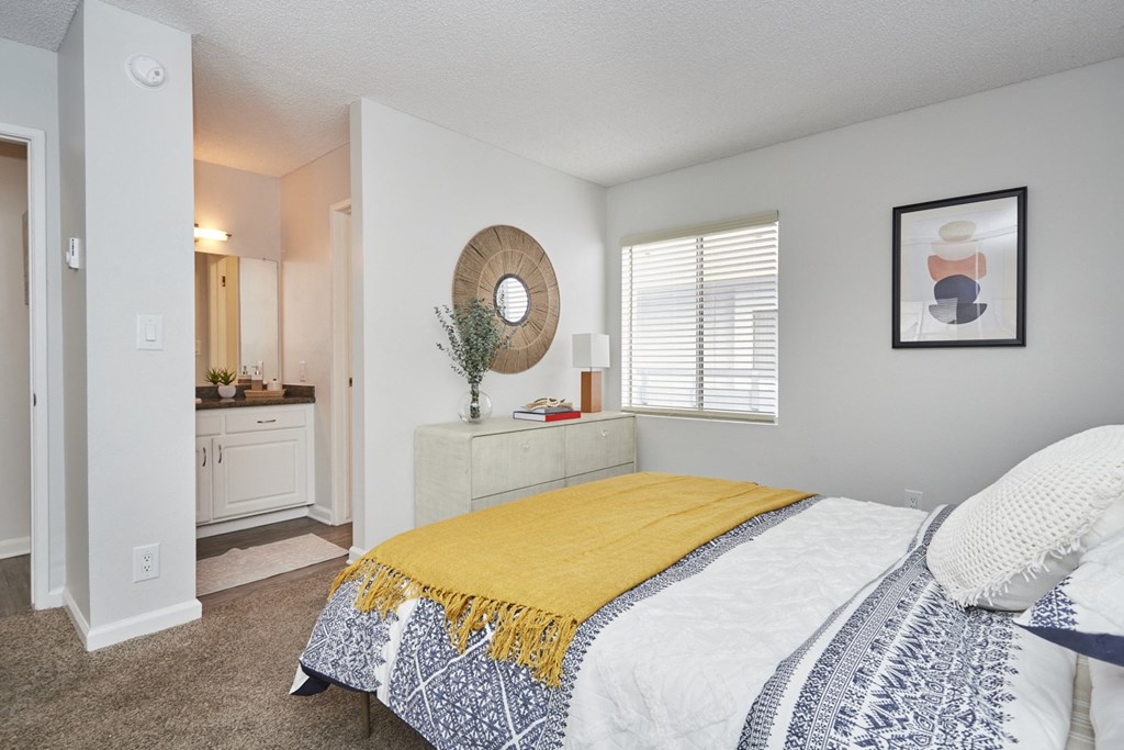 Bedroom with Attached Bathroom