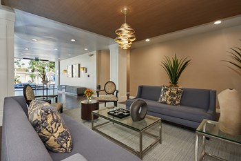 Beautiful, bright lobby with plenty of seating and greenery - Photo Gallery 2