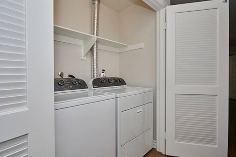 In-unit washer and dryer