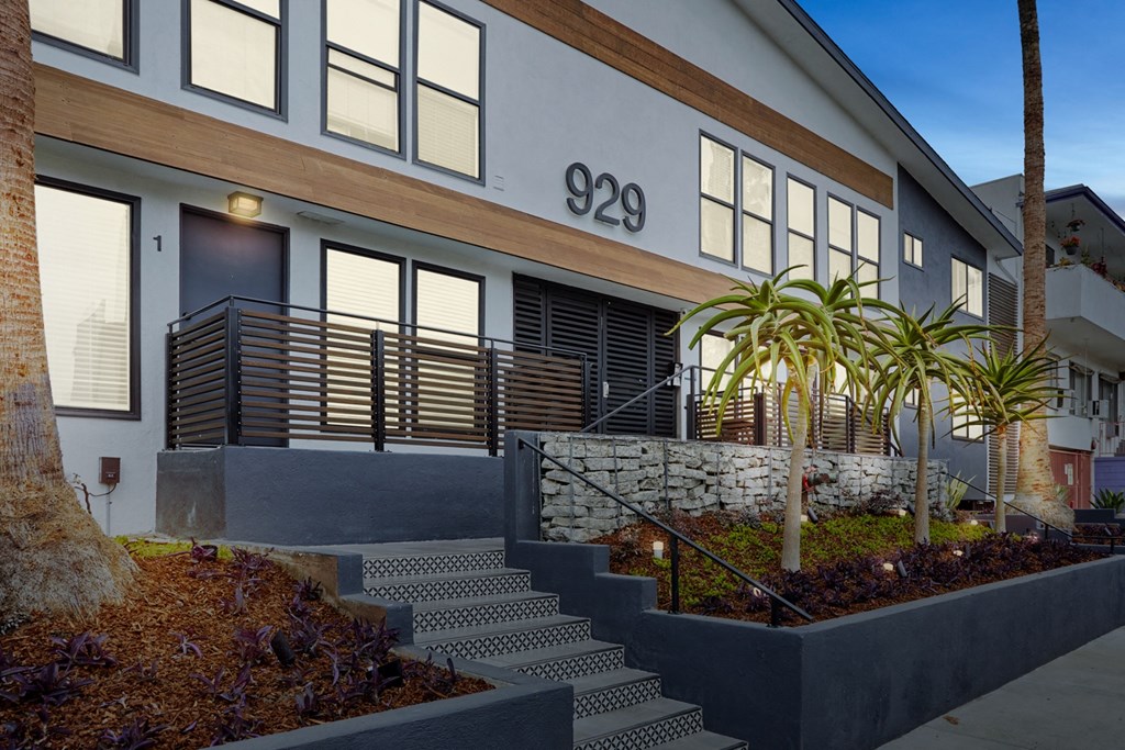 Exterior of Chloe on Curson at night