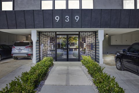 Exterior of Controlled Access Entry