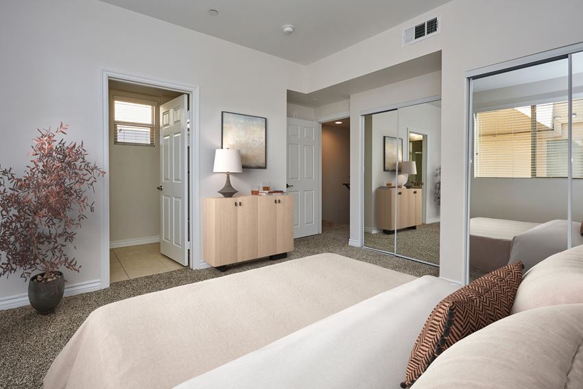 Bedroom Bedroom with queen bed and attached bathroom