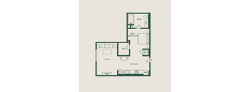 bedroom floor plan | the apartments at masse corner