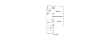 Plan A Townhouse - 3 bed 2.5 bath 1543