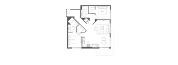 the floor plan of the house