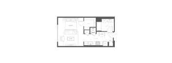 a floor plan of a house with floor plans of different rooms