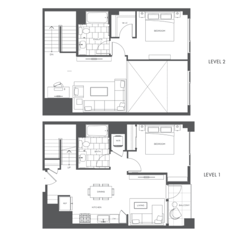 a floor plan of a house on a green