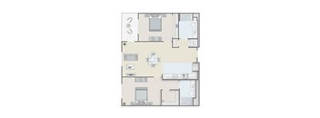 2 Bedroom 2 Bathroom