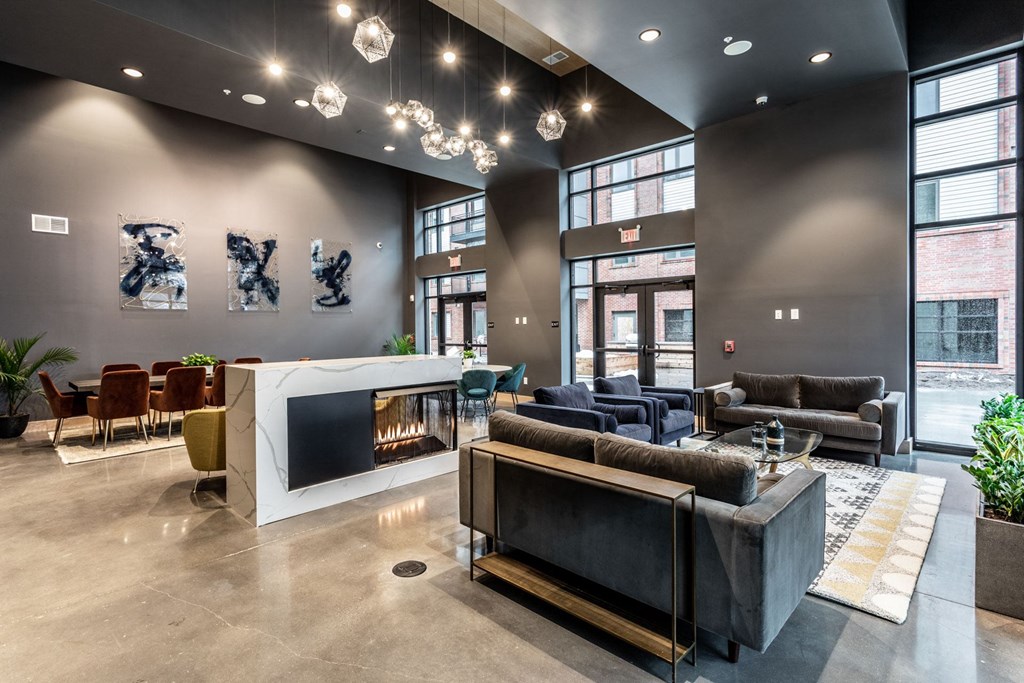 Lobby areaat The MK, Indianapolis, IN