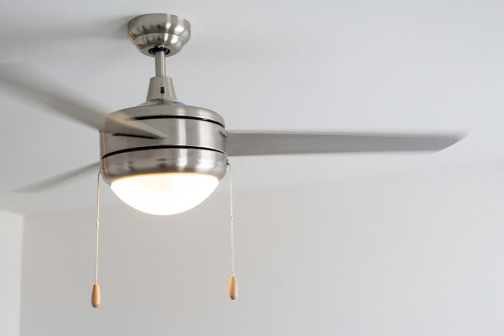 ceiling fan at 747 Apartments, Indianapolis