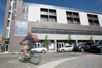 exterior of apartment building with bicycler - Photo Gallery 26
