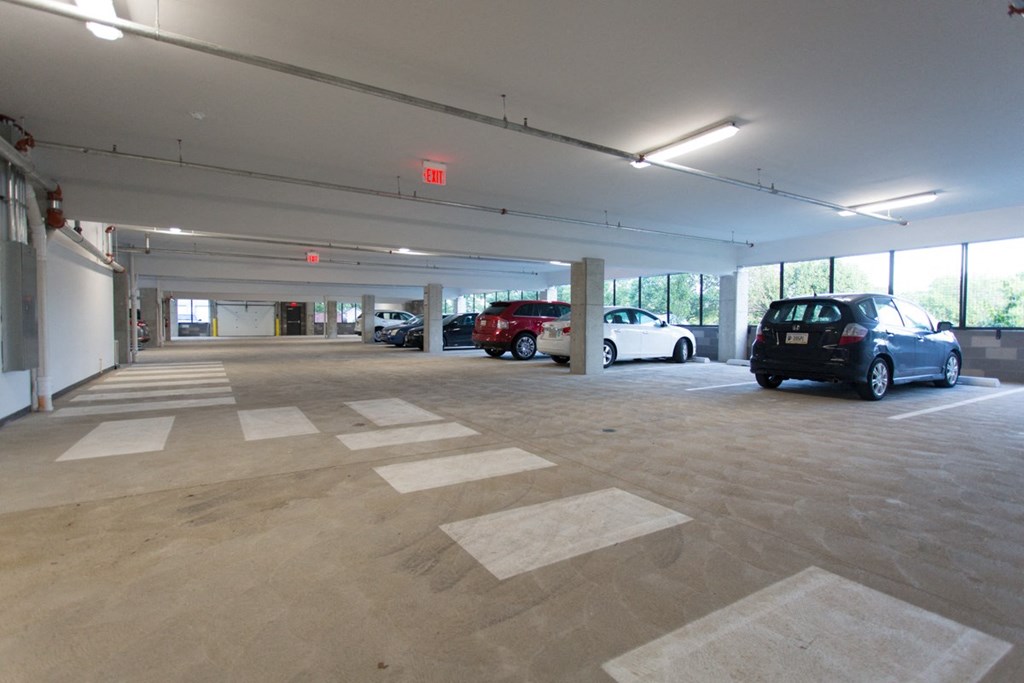 parking garage2 at Pinnex, Indianapolis, IN, 46203