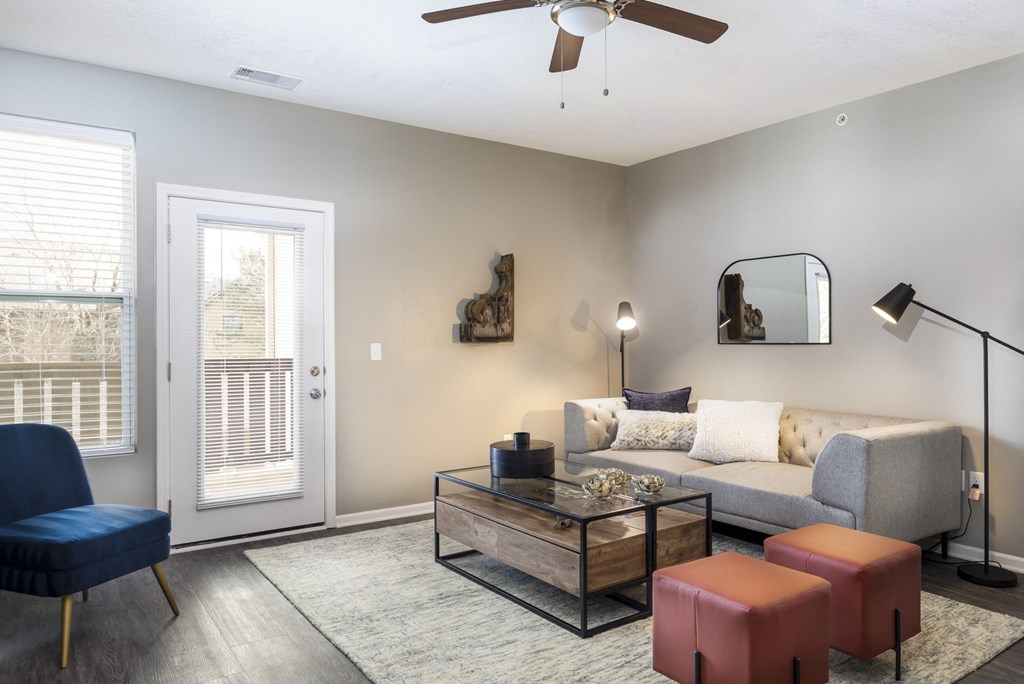 Living Room at Springhill Apartments, Overland Park