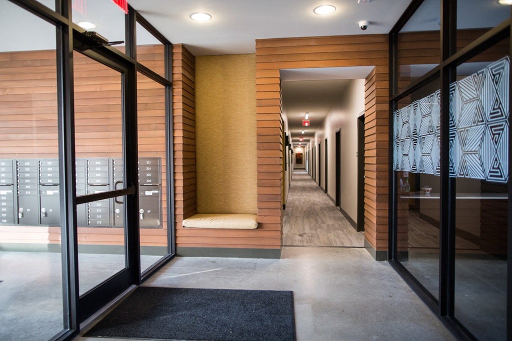 front lobby at Pinnex, Indiana