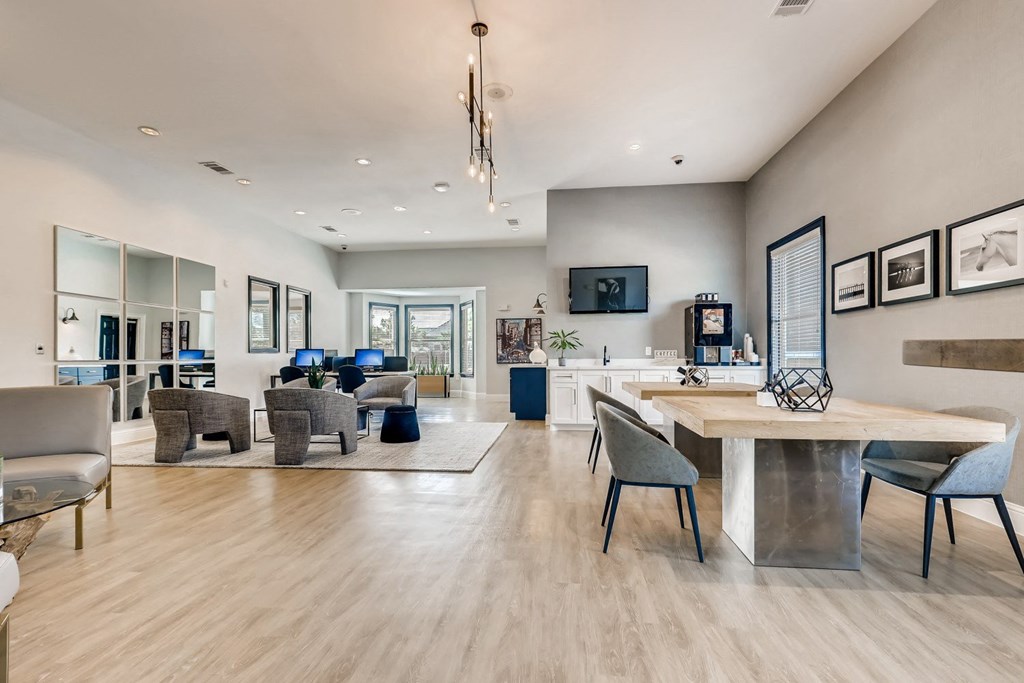 Cyber Cafe lounge  at Avenues at Shadow Creek Ranch, Pearland, TX