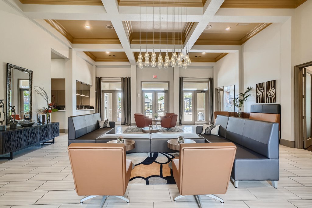 Leasing Office at Grand Villas Apartments, Katy, Texas