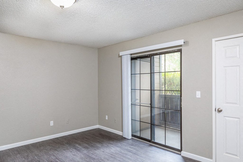 Glass Door Of Balcony at Springhill Apartments, Overland Park, KS