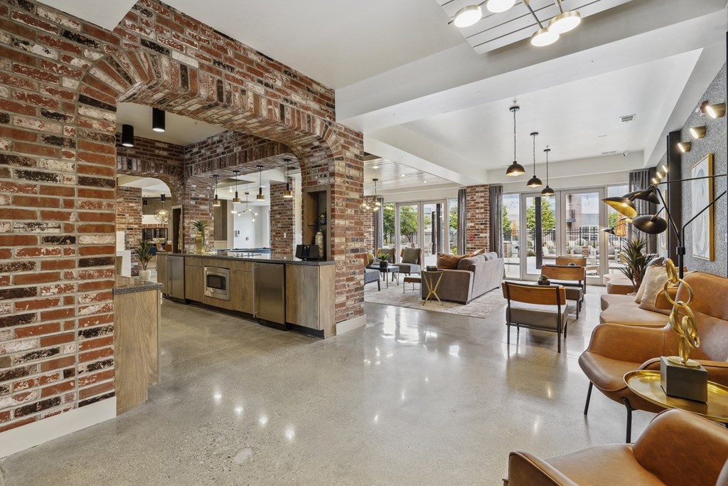 clubhouse lounge at Penn Circle, Indiana, 46032