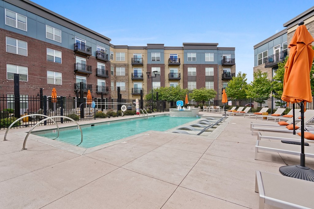 Outdoor Swimming Pool at Penn Circle, Indiana