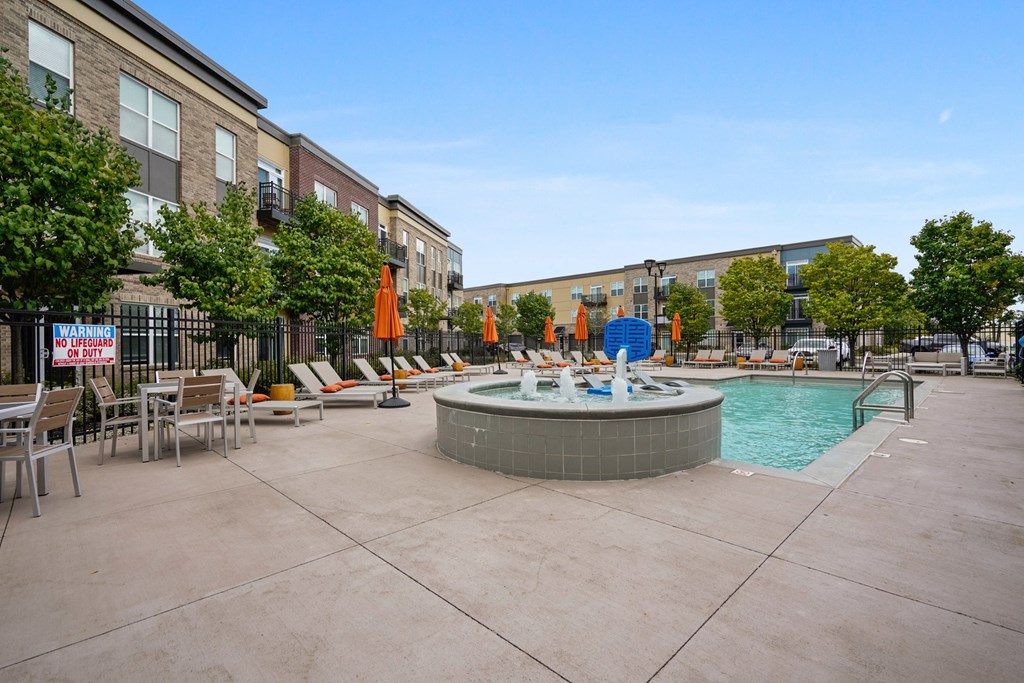 Poolside Chairs at Penn Circle, Carmel