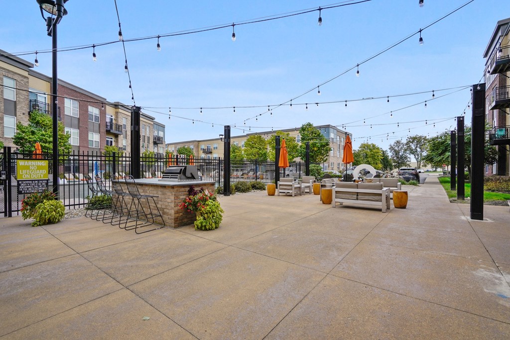 Grill Stations at Penn Circle, Carmel, Indiana