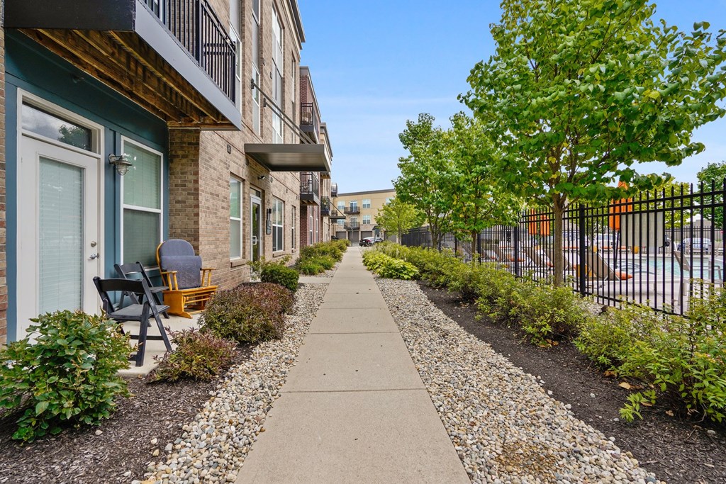 Courtyard Garden at Penn Circle, Carmel, IN