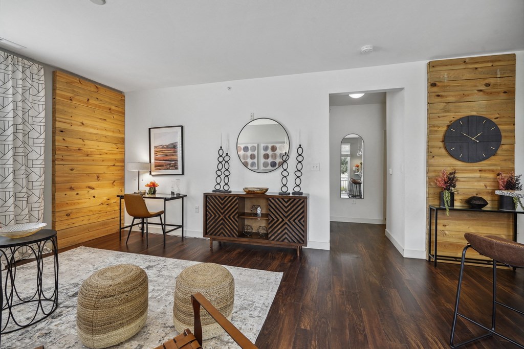 Living Area Interior at Penn Circle, Indiana, 46032