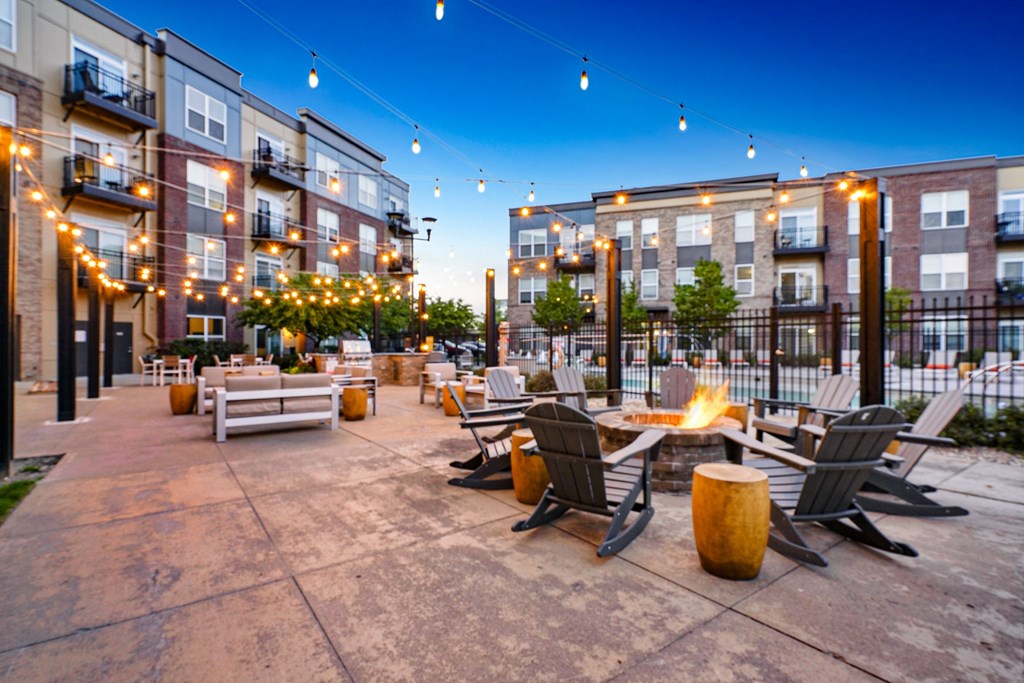 Outdoor Firepit Patio at Penn Circle, Carmel, 46032