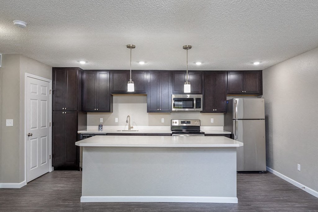 Fully Furnished Kitchen at Springhill Apartments, Overland Park, KS, 66213