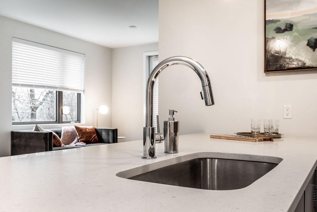 Kitchen sink1 at The MK, Indianapolis, Indiana