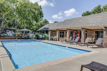the swimming pool at our apartments at Springhill Apartments, Overland Park, KS, 66213
