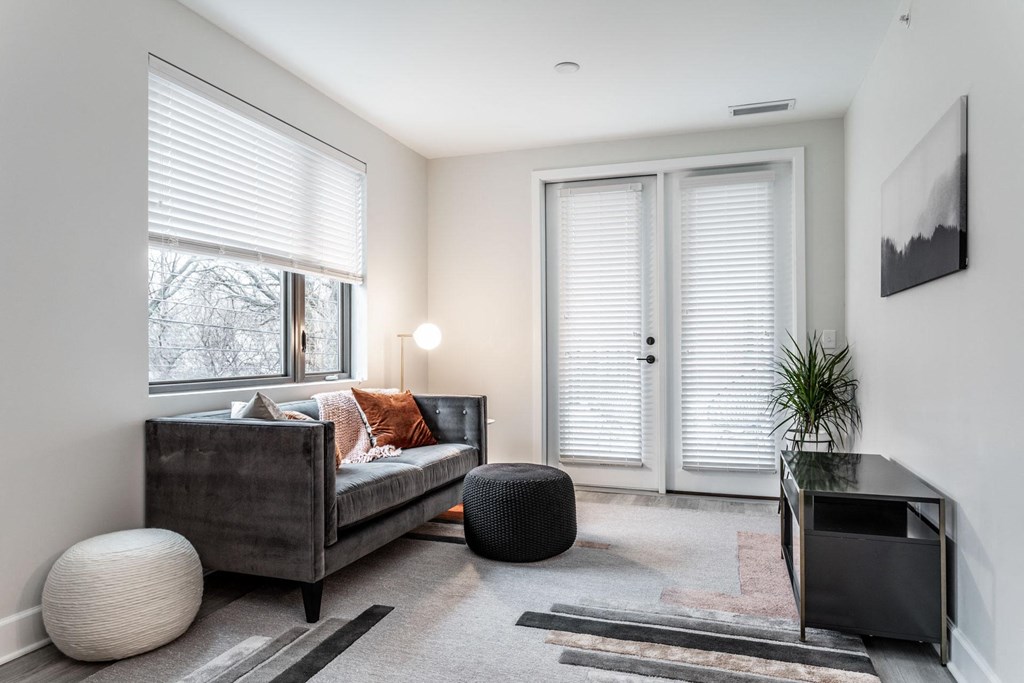 Living roomat The MK, Indiana, 46220