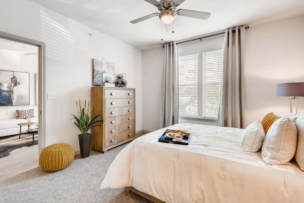 Comfortable Bedroom at Discovery at Craig Ranch, McKinney, TX
