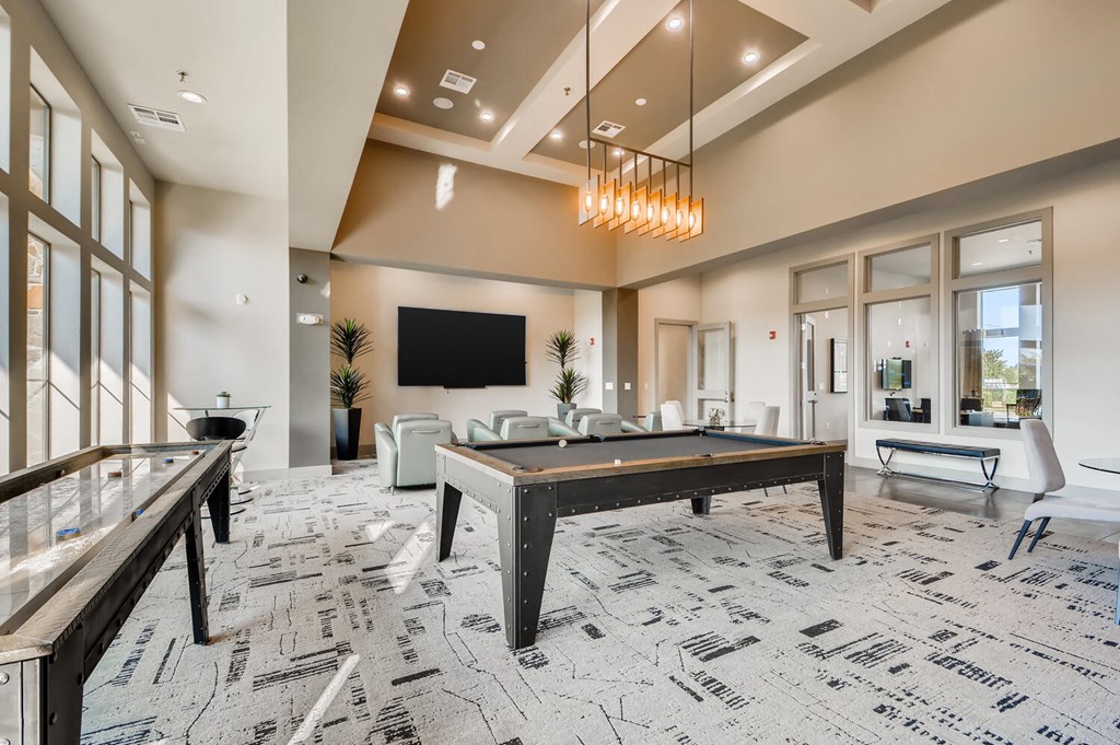 Billiards Table at Discovery at Craig Ranch, Texas