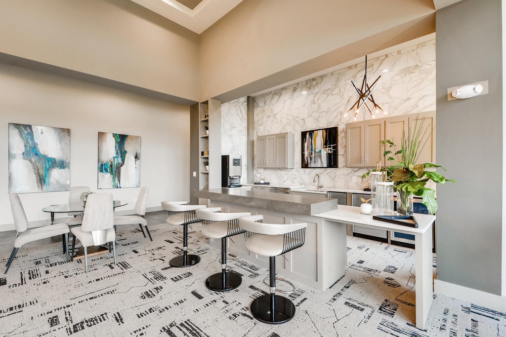 Entertainment Lounge at Discovery at Craig Ranch, McKinney, Texas