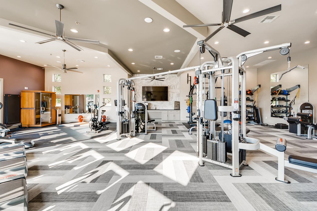 Modern Fitness Center at Discovery at Craig Ranch, Texas, 75070